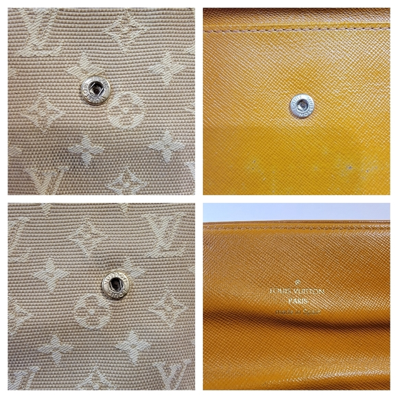 LOUIS VUITTON Monogram Mini Porte Tresor International Long Beige Trifold Wallet - Picture 5 of 12